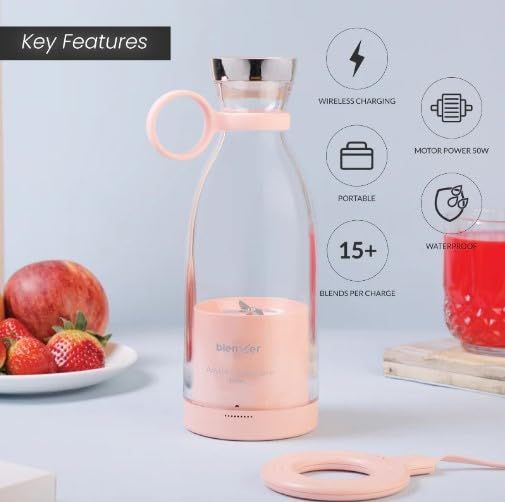 Mini Portable Blender Electric Fruit Juicer Mixers
