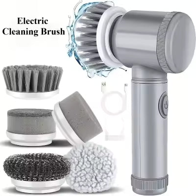 5 in 1 Electric Cleaning Brush Rotating Scrubber