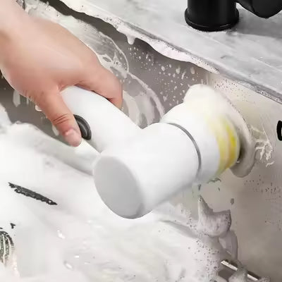 5 in 1 Electric Cleaning Brush Rotating Scrubber
