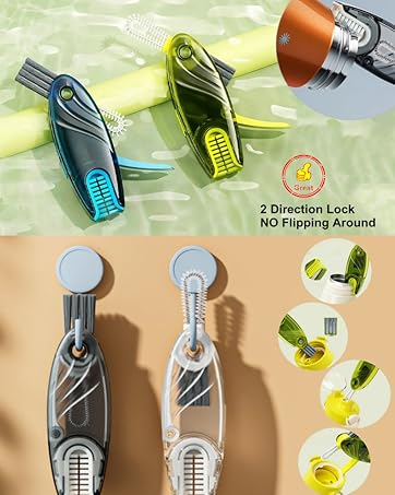 1pc MultiPro 3-in-1 Portable Cup and Bottle Cleaning Brush