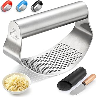 Zulay Kitchen Premium Garlic Press