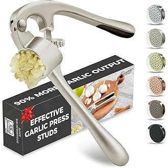 Zulay Kitchen Premium Garlic Press