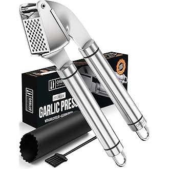 Zulay Kitchen Premium Garlic Press