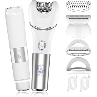 5 in 1 Electric Shaver for Women, Epilators Hair Removal for Women's Body