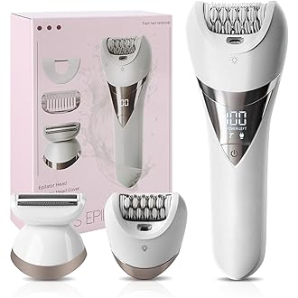 5 in 1 Electric Shaver for Women, Epilators Hair Removal for Women's Body